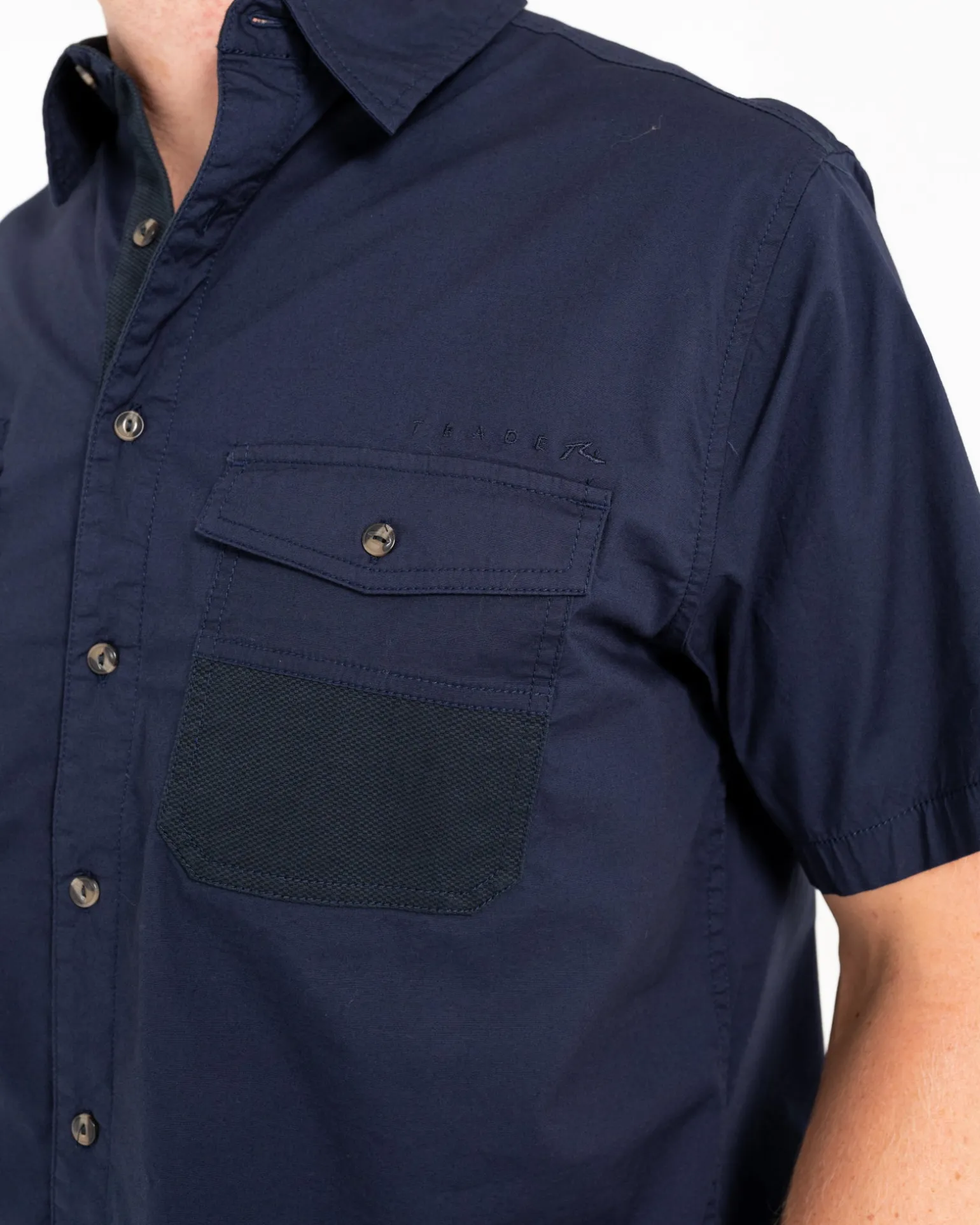 Grindstone Easy Fit Short Sleeve Shirt | Rusty Fashion