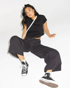Hansen Low Rise Wide Leg Pant | Rusty New