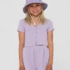 Harlo Button Down Top Girls | Rusty Hot