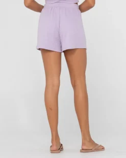 Harlo Elastic High Waisted Lounge Short | Rusty Best Sale