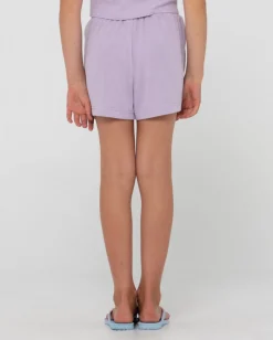 Harlo Elastic Waist Lounge Short Girls | Rusty Cheap