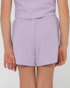Harlo Elastic Waist Lounge Short Girls | Rusty Cheap