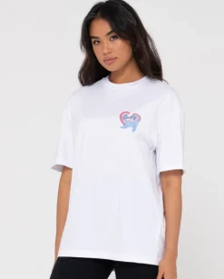 Heartbreaker Oversize Graphic Tee | Rusty Cheap