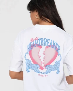 Heartbreaker Oversize Graphic Tee | Rusty Cheap