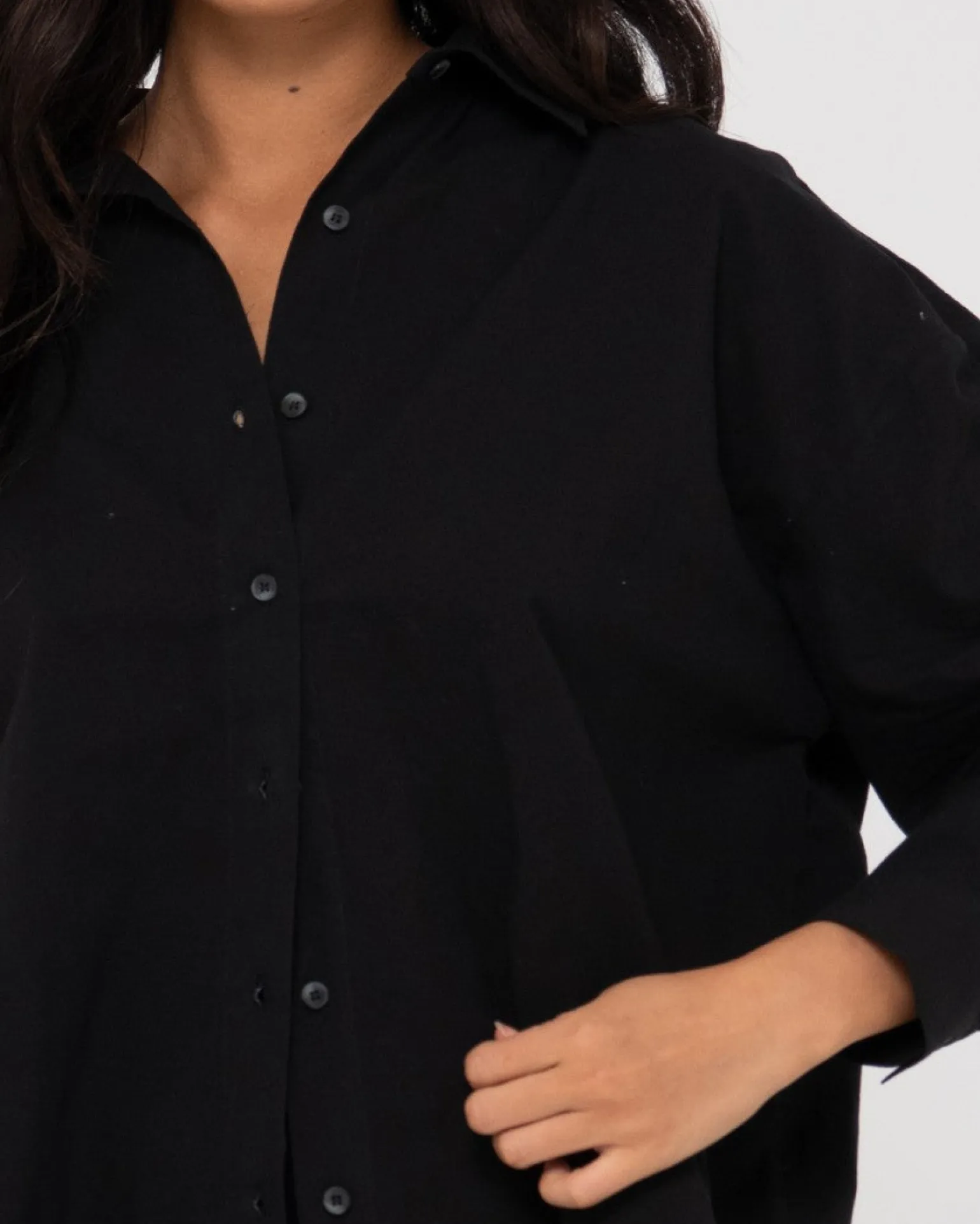 Heather Oversized Shirt | Rusty Store