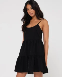 Heather Tiered Slip Dress | Rusty Hot