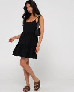 Heather Tiered Slip Dress | Rusty Hot