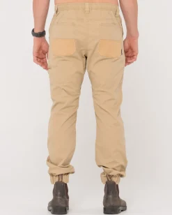 Heavy Lifts Elastic Cuffed Pant | Rusty Cheap