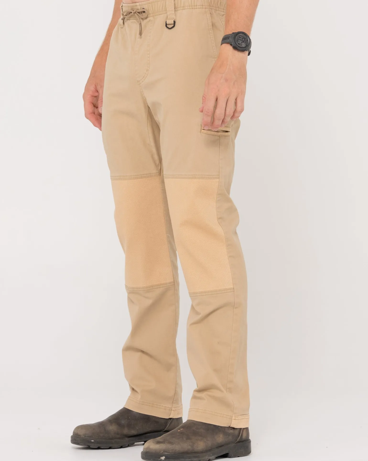 Heavy Lifts Elastic Pant | Rusty Cheap