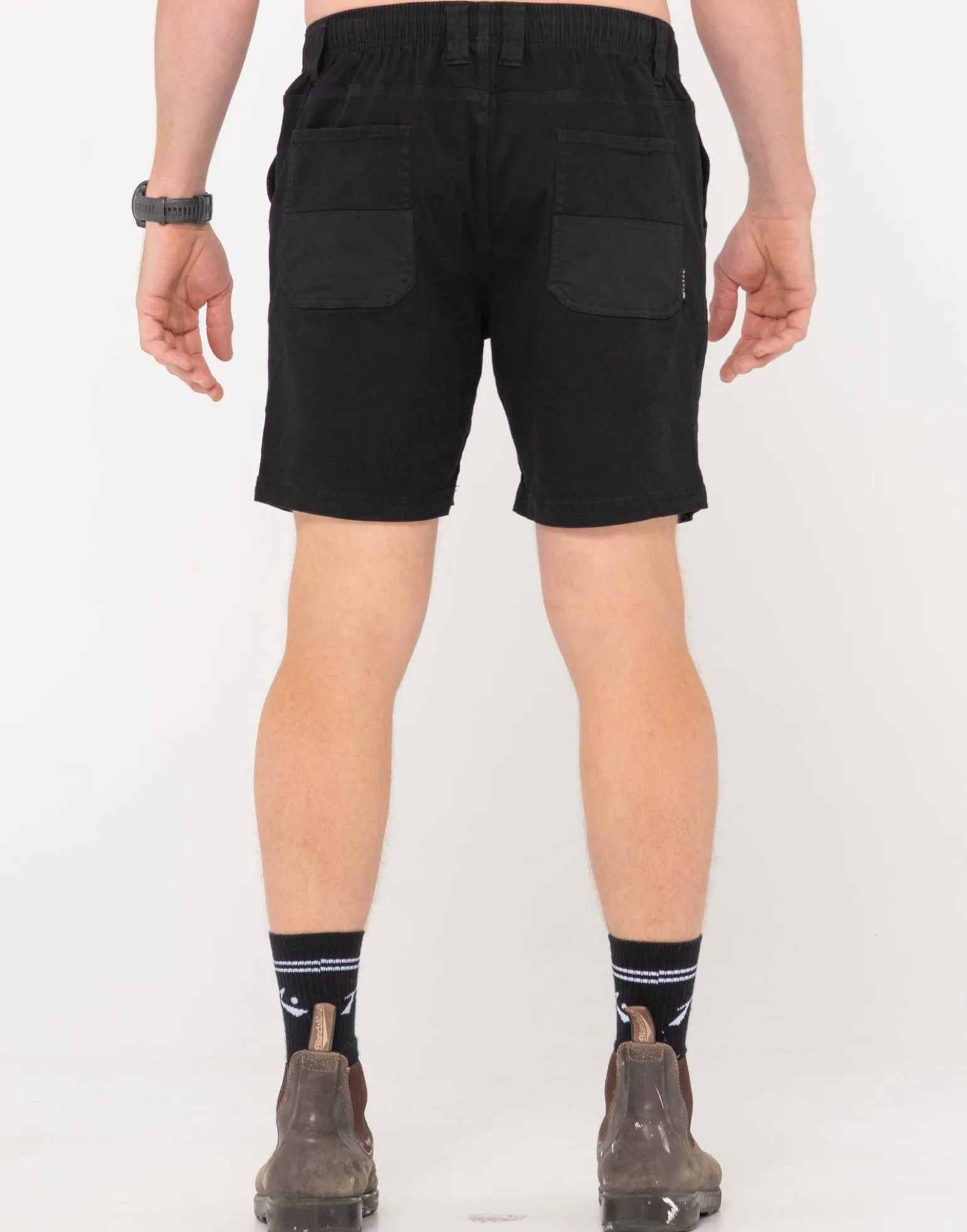 Heavy Lifts Elastic Short | Rusty Cheap