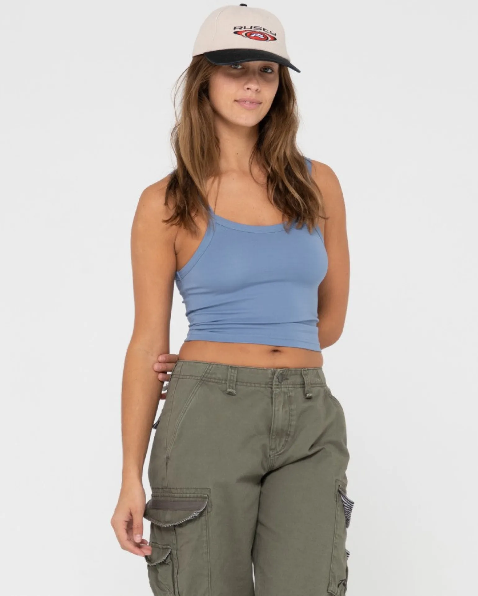 Hell Bent Vintage Wash Embroidered Dad Cap | Rusty Discount