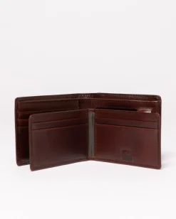 High River 2 Leather Wallet | Rusty Clearance