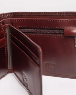 High River 2 Leather Wallet | Rusty Clearance