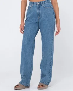 High Waisted Baggy Jean | Rusty Best Sale