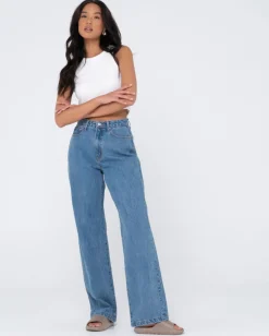 High Waisted Baggy Jean | Rusty Best Sale