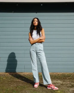 High Waisted Straight Jean | Rusty New