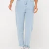 High Waisted Straight Mom Jean | Rusty Best Sale