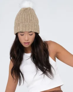 Homeslice Pom Pom Beanie | Rusty Sale