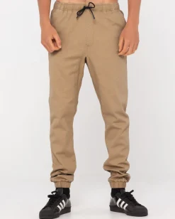 Hook Out Elastic Pant Boys | Rusty Discount