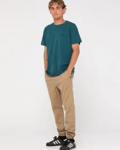 Hook Out Elastic Pant Boys | Rusty Discount
