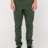 Hook Out Slim Fit Elastic Pant | Rusty New