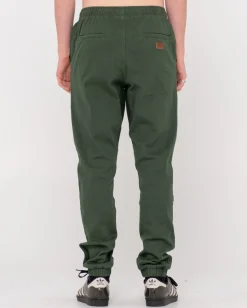 Hook Out Slim Fit Elastic Pant | Rusty New