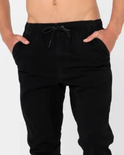 Hook Out Slim Fit Elastic Pant | Rusty Best Sale