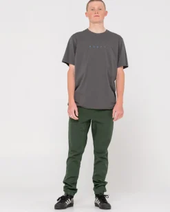Hook Out Slim Fit Elastic Pant | Rusty New