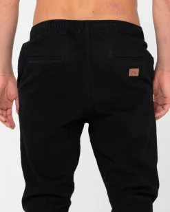 Hook Out Slim Fit Elastic Pant | Rusty Best Sale