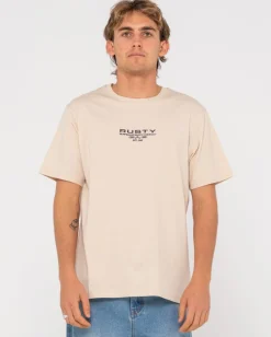 Ho-Stack Embroidered Short Sleeve Tee | Rusty Store