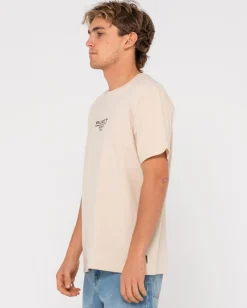 Ho-Stack Embroidered Short Sleeve Tee | Rusty Store