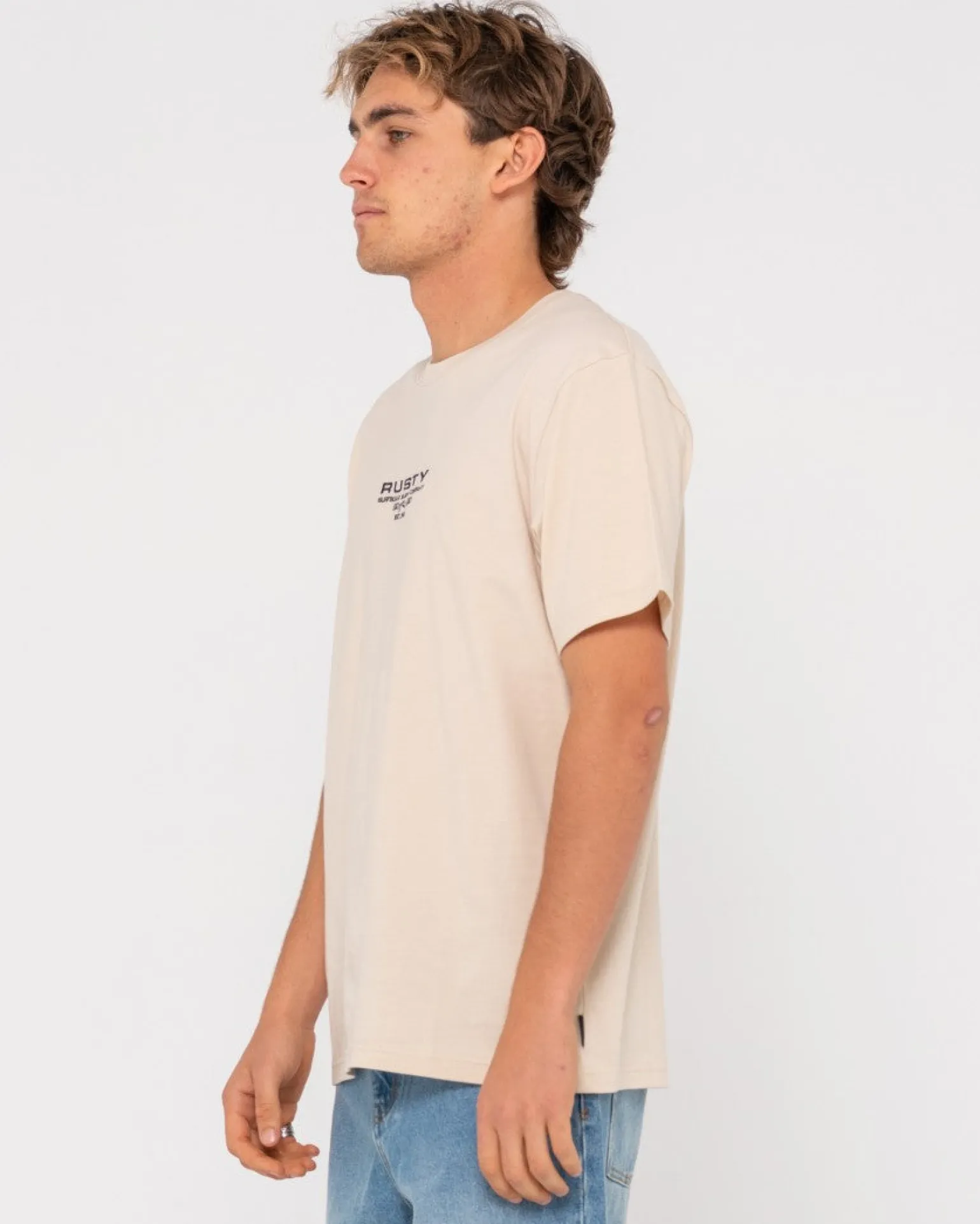 Ho-Stack Embroidered Short Sleeve Tee | Rusty Store