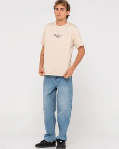 Ho-Stack Embroidered Short Sleeve Tee | Rusty Store