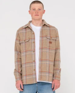 Houndstooth Overshirt | Rusty Store