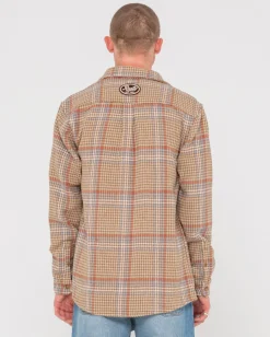 Houndstooth Overshirt | Rusty Store