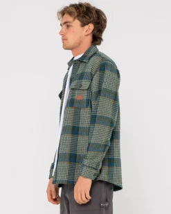 Houndstooth Overshirt | Rusty Store