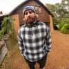 Indicate Quarter Zip Hood | Rusty Shop