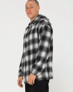 Indicate Quarter Zip Hood | Rusty Shop