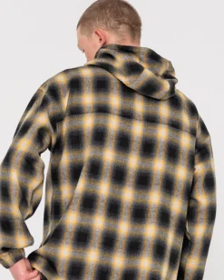 Indicate Quarter Zip Hood | Rusty Hot
