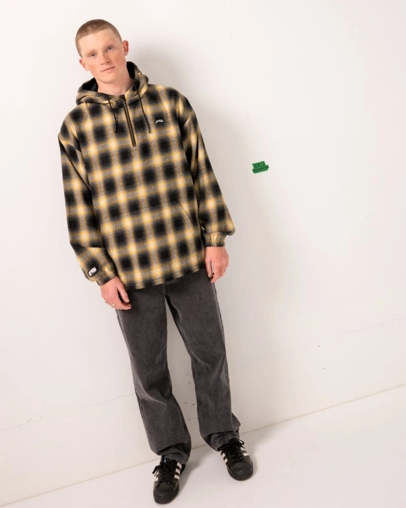 Indicate Quarter Zip Hood | Rusty Hot