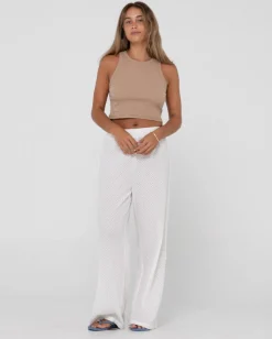 Isabelle Relaxed Fit High Waisted Pant | Rusty Online