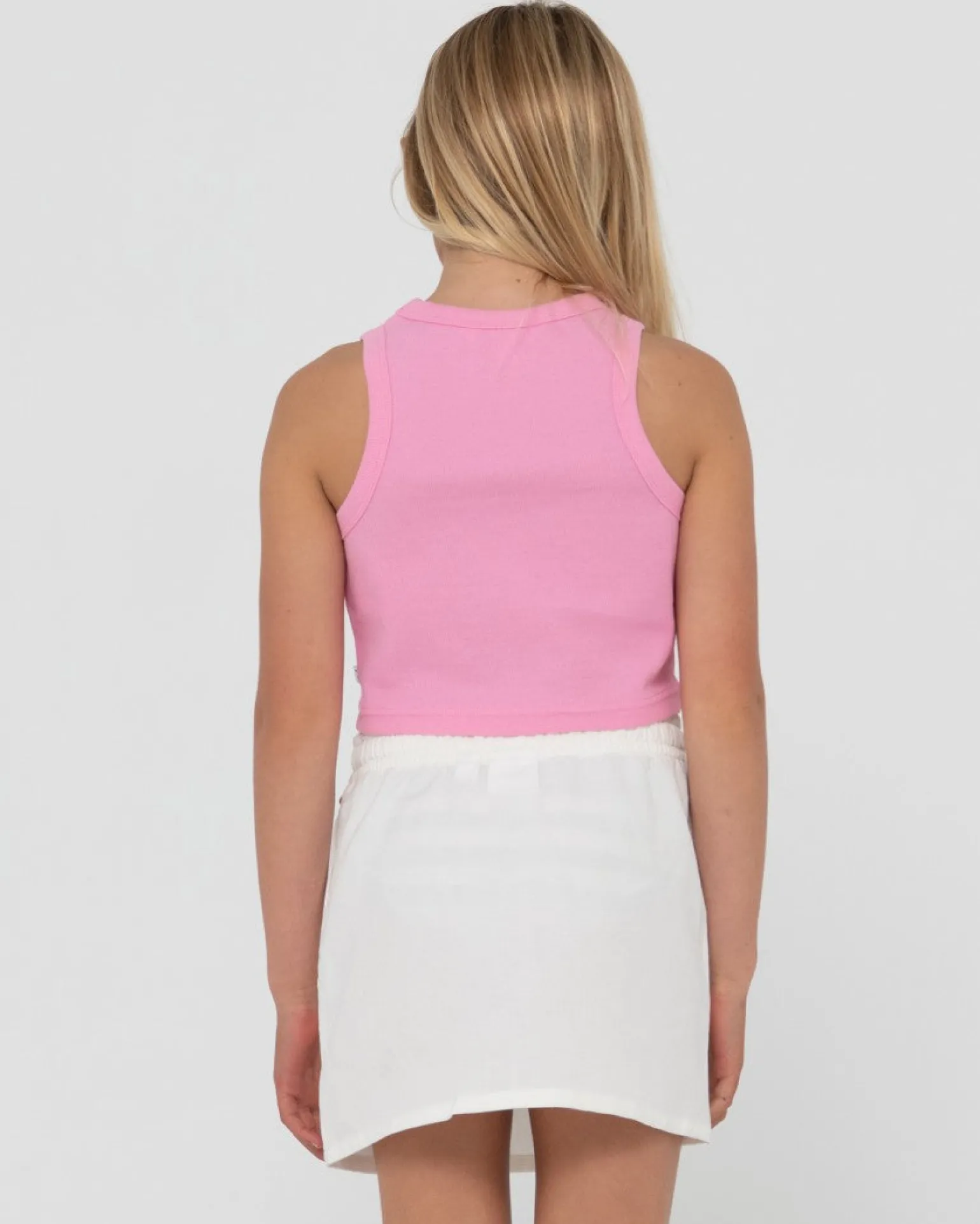 Island Life Graphic Racer Tank Girls | Rusty Clearance