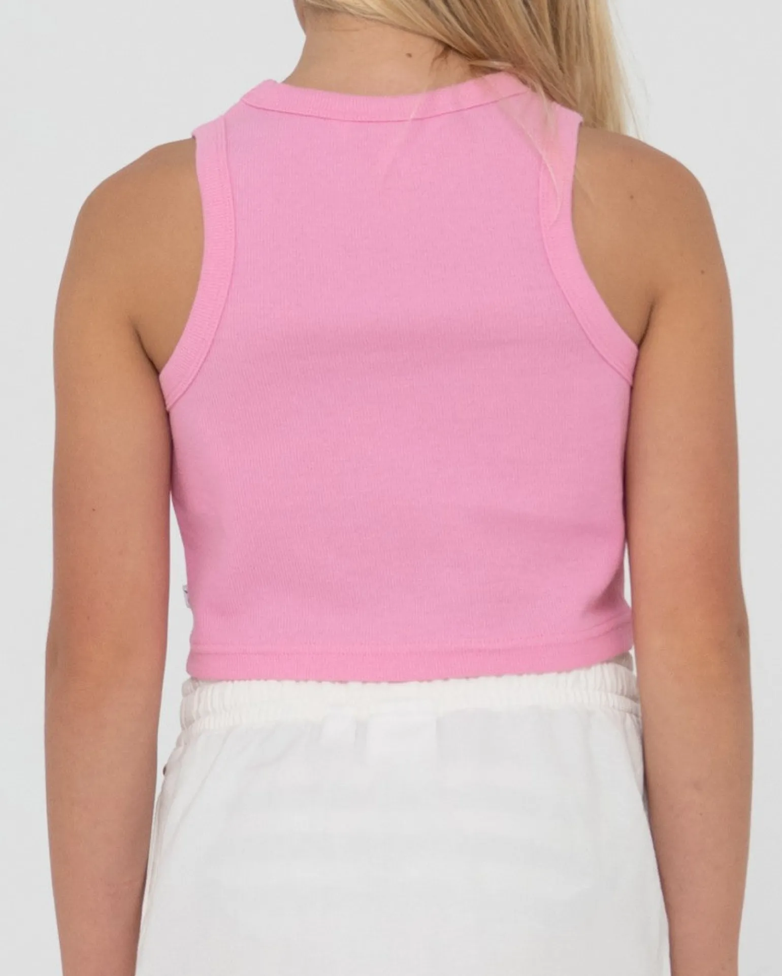 Island Life Graphic Racer Tank Girls | Rusty Clearance