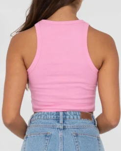 Island Life Racer Tank Top | Rusty Flash Sale