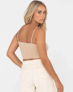 Jai Knitted Crop Top | Rusty Fashion