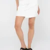 La Serena Frayed High Waisted Mini Skirt | Rusty Cheap