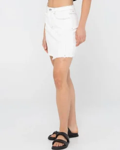 La Serena Frayed High Waisted Mini Skirt | Rusty Shop