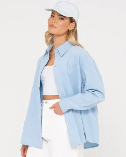 Lana Mini Cord Shirt | Rusty Clearance