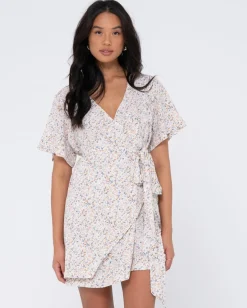 Lena Wrap Dress | Rusty Online