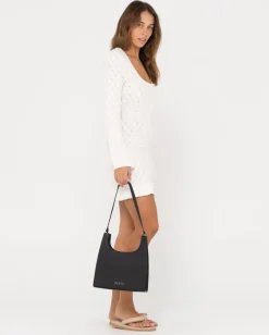 Leo Long Sleeve Knit Mini Dress | Rusty Sale